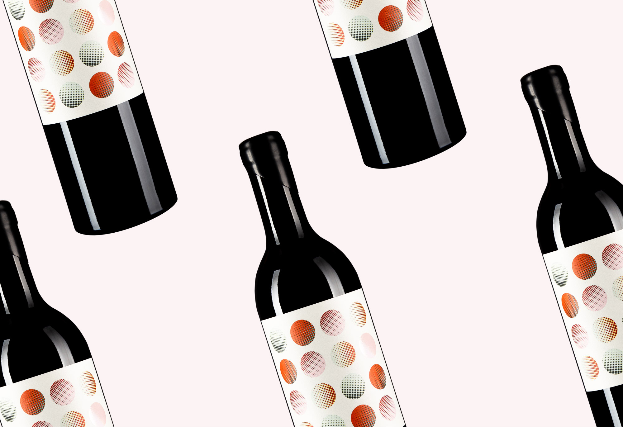 Flatlay of Levo Wine SPOT Label - Paso Robles Wine Label Designer